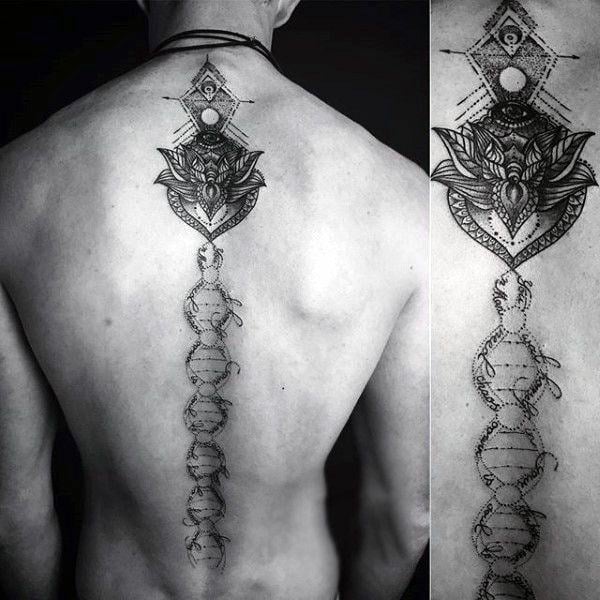 tatuaje columna vertebral 178