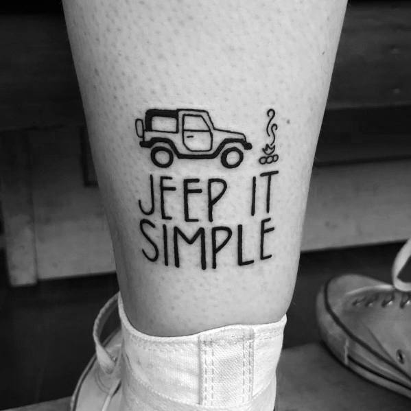 tatuaje jeep 100