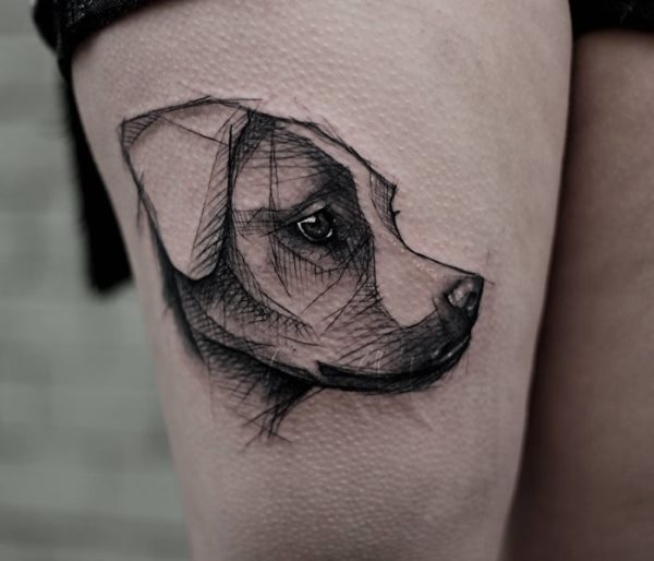 tatuaje perro 96