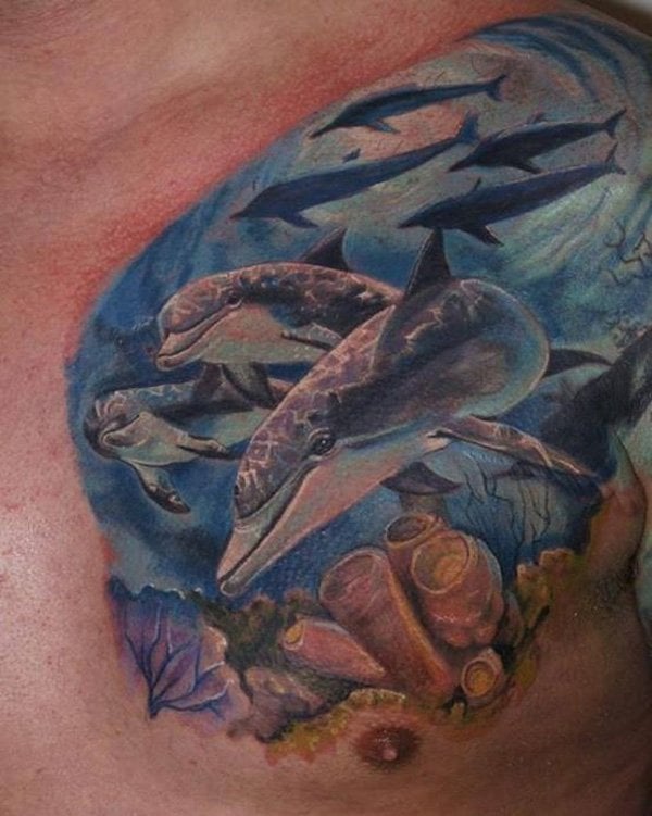 30 Tatuajes de delfines (Con su significado)