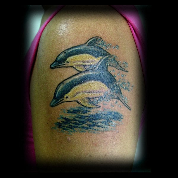 tatuaje delfin 73