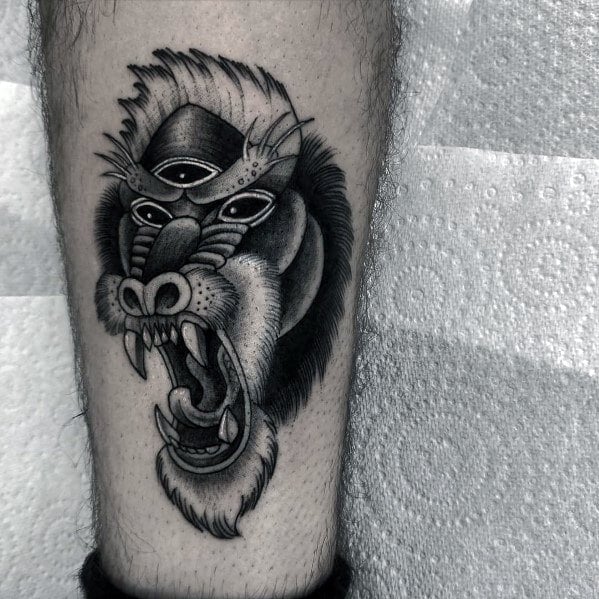 tatuaje babuino 73