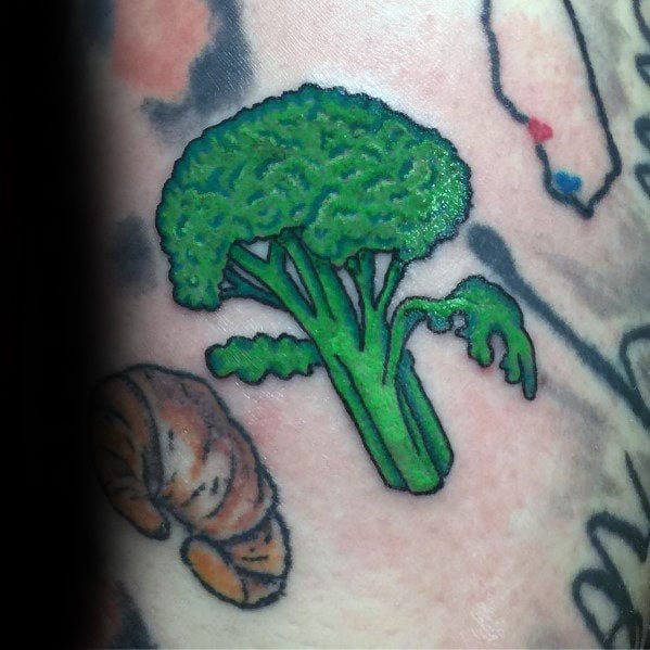 tatuaje brocoli 77