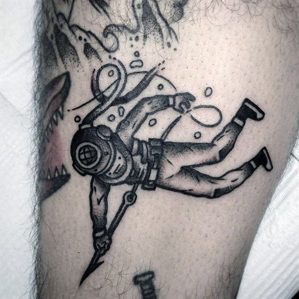 tatuaje buceador 93