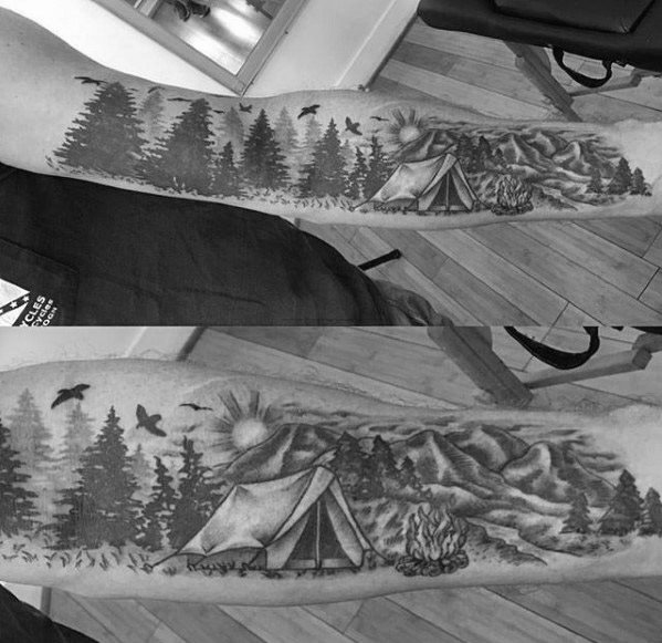 tatuaje camping 37