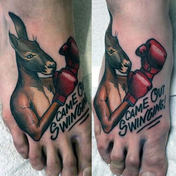tatuaje canguro 134