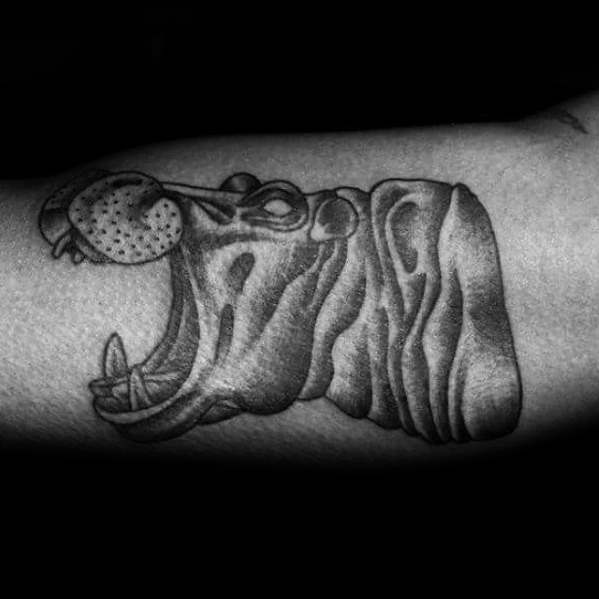 tatuaje hipopotamo 59