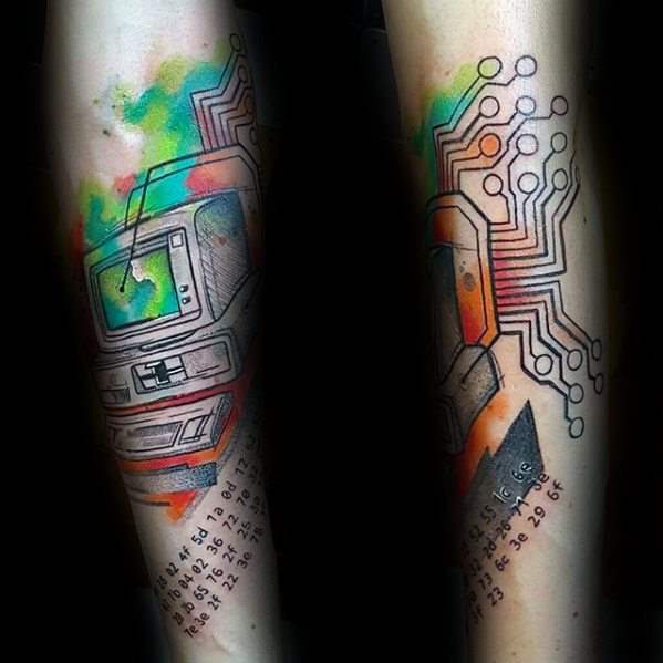 tatuaje ordenador 23
