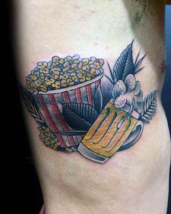 tatuaje palomitas popcorn 65
