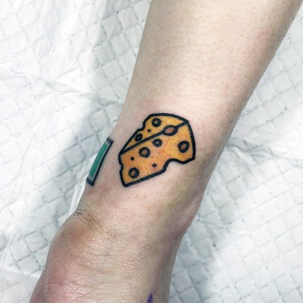 49 Tatuajes de queso (Con el significado)