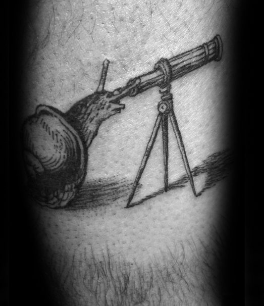 tatuaje telescopio 40