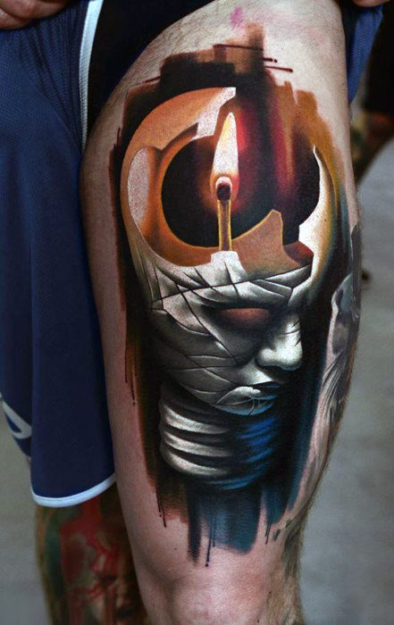 tatuaje abstracto 45