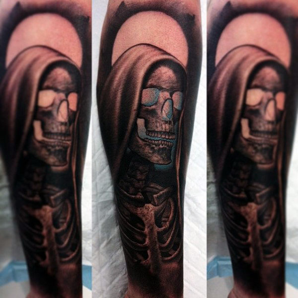 tatuaje muerte grim reaper 141