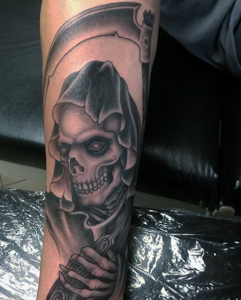 tatuaje muerte grim reaper 17