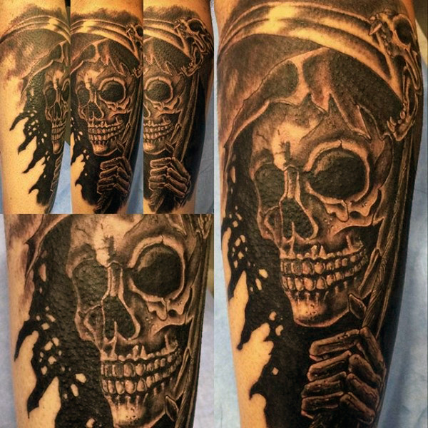 tatuaje muerte grim reaper 21