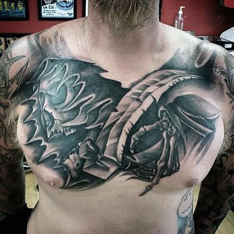 tatuaje muerte grim reaper 249