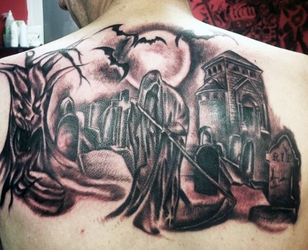 tatuaje muerte grim reaper 33