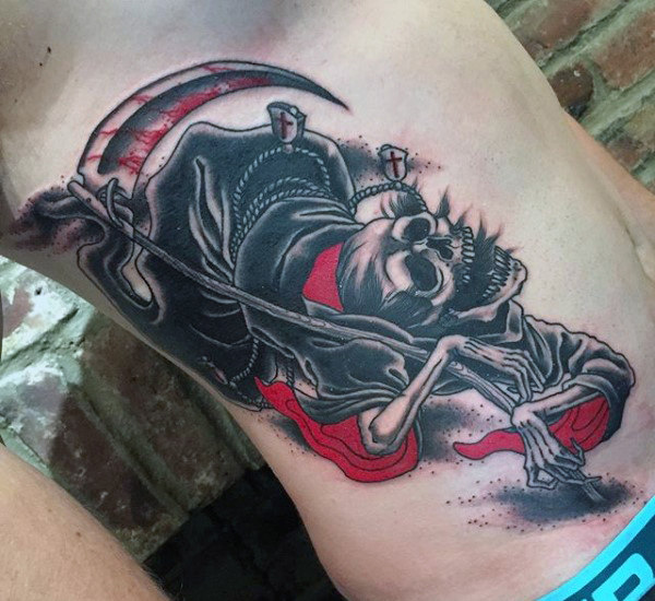 tatuaje muerte grim reaper 57
