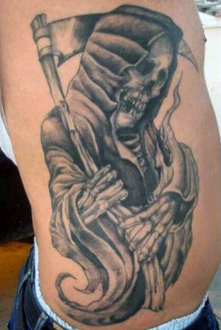 tatuaje muerte grim reaper 73