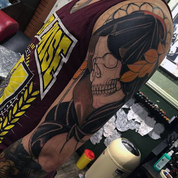 tatuaje muerte grim reaper 77