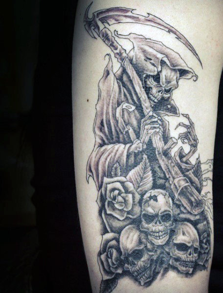 tatuaje muerte grim reaper 97