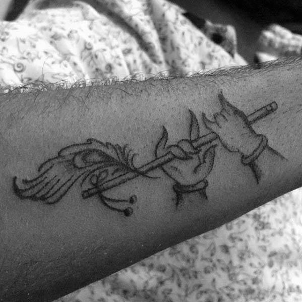 tatuaje Dios Krishna 44
