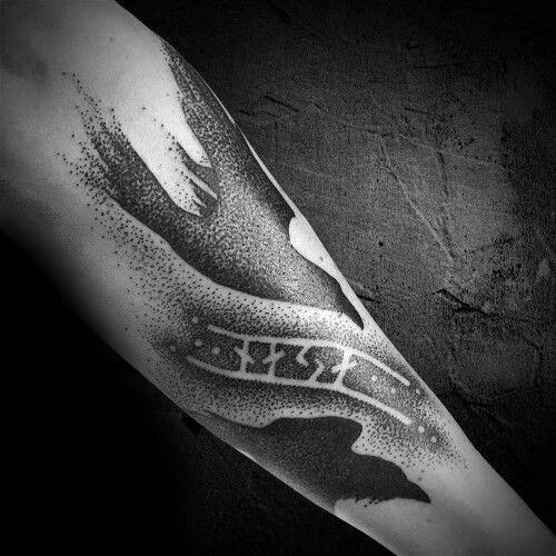 tatuaje cuervos Hugin Munin 10