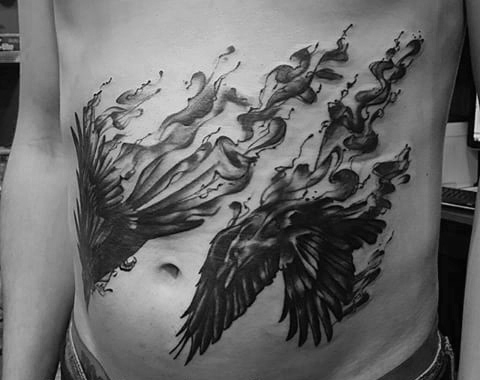 Hugin y munin tattoo significado