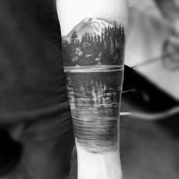 tatuaje de lago 14