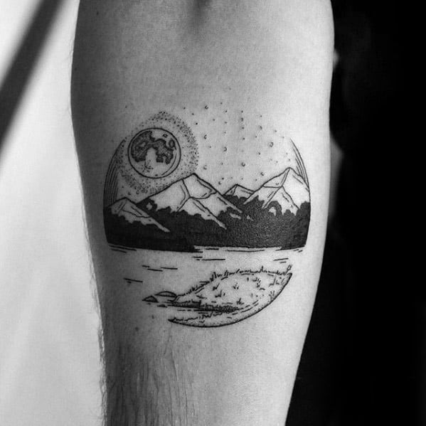 tatuaje de lago 72