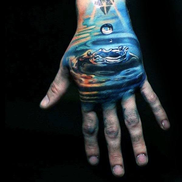tatuaje gota de agua 28