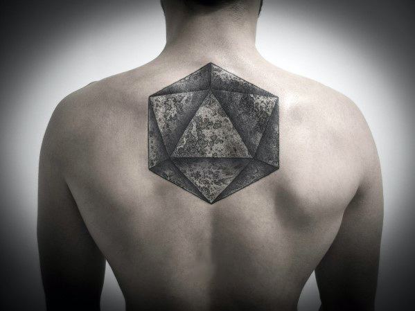 tatuaje icosaedro 20