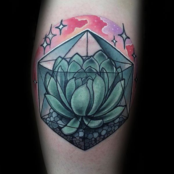 tatuaje icosaedro 36