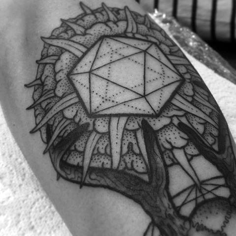 tatuaje icosaedro 44