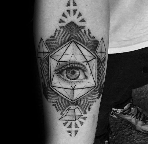 tatuaje icosaedro 50