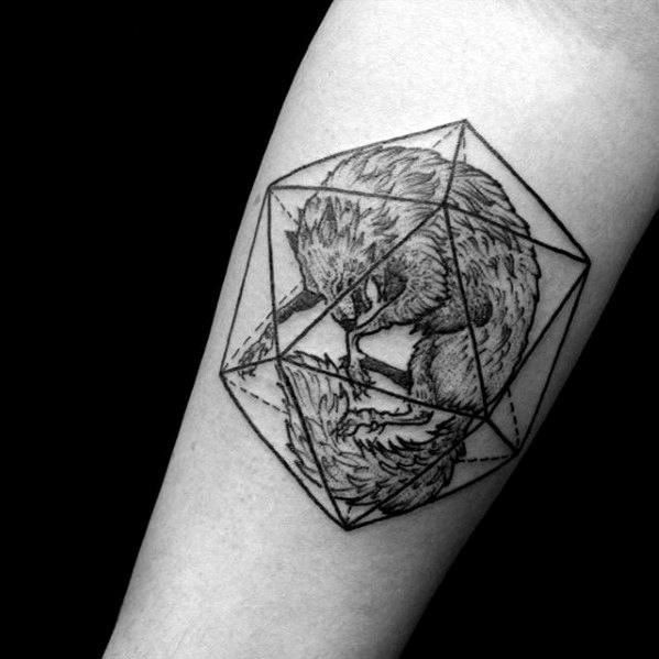 tatuaje icosaedro 52