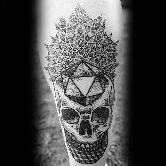 tatuaje icosaedro 56
