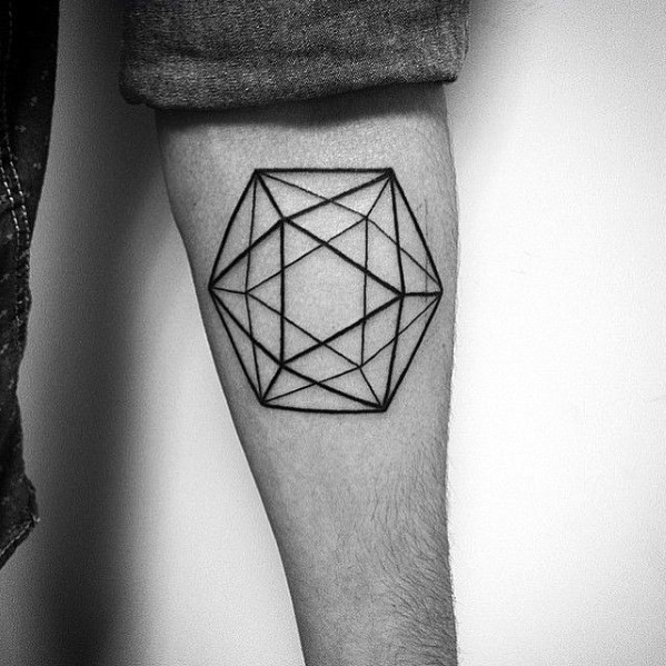 tatuaje icosaedro 66