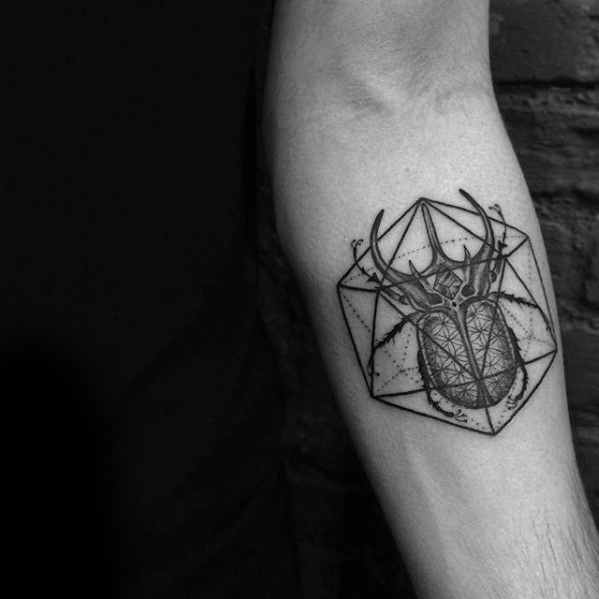 tatuaje icosaedro 68
