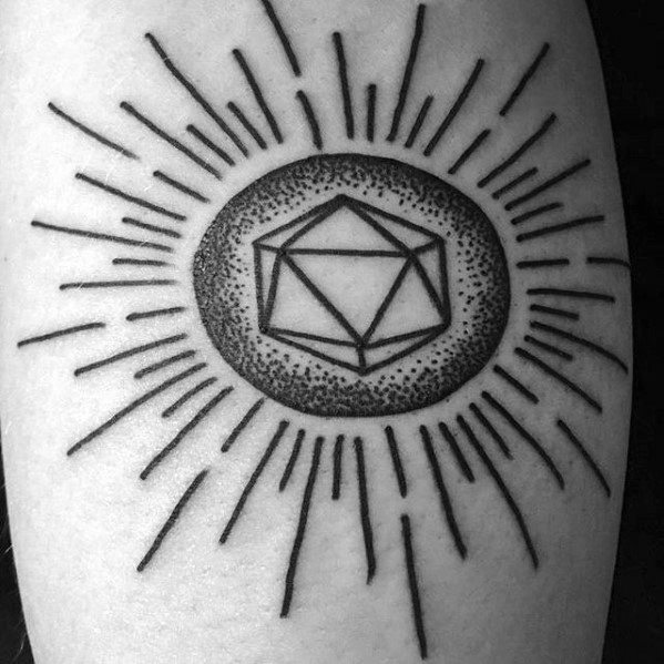 tatuaje icosaedro 72