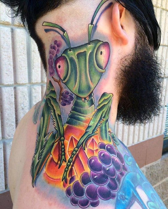 tatuaje mantis religiosa 48