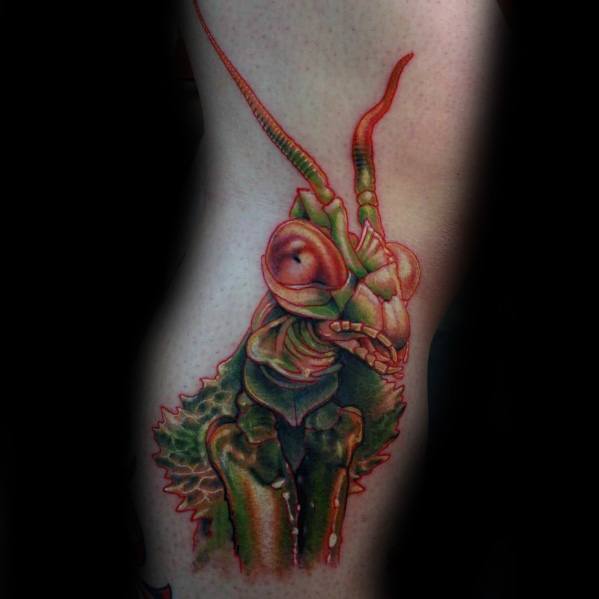 tatuaje mantis religiosa 60