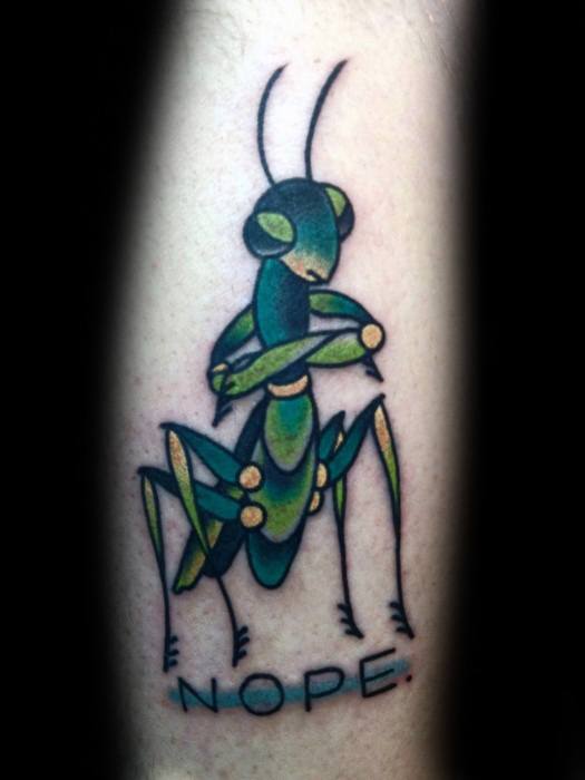 tatuaje mantis religiosa 62