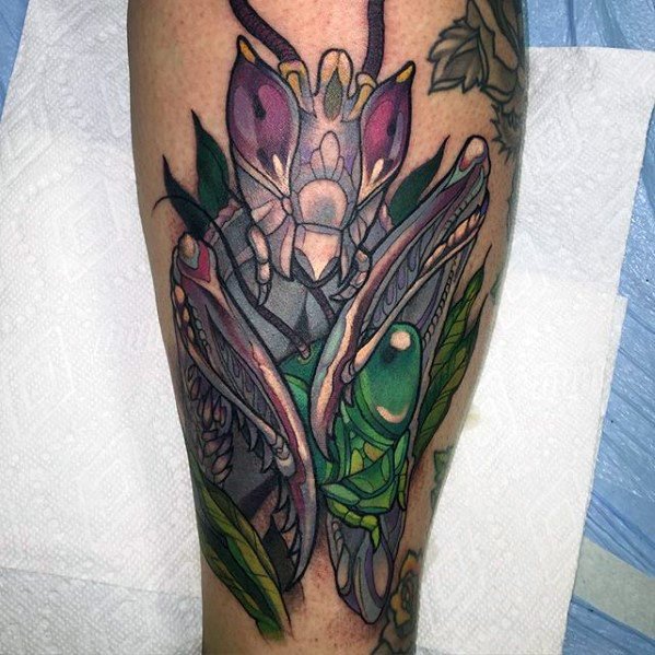tatuaje mantis religiosa 64