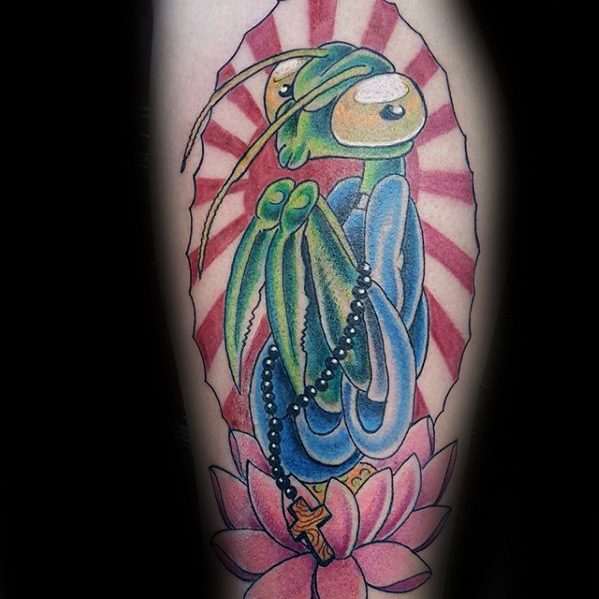tatuaje mantis religiosa 68
