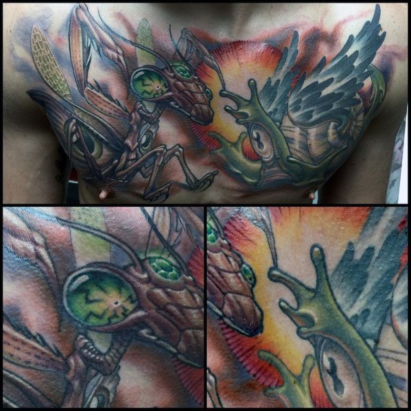 tatuaje mantis religiosa 86