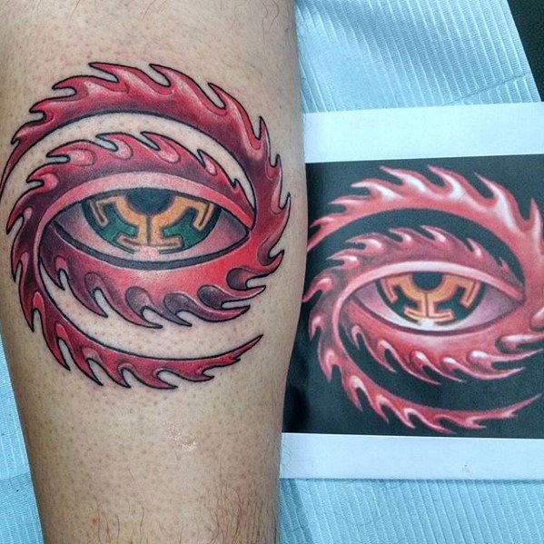 tatuaje tercer ojo interno 54