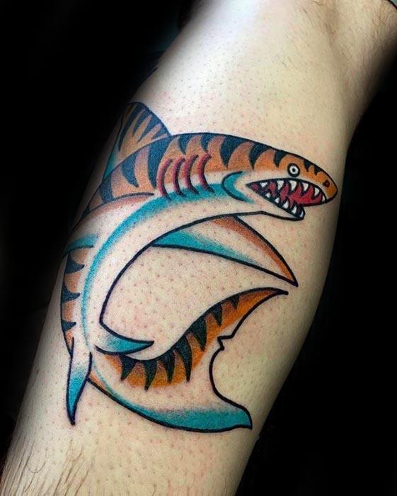 tatuaje tiburon tigre 18