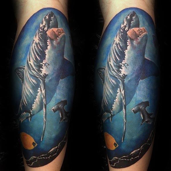 tatuaje tiburon tigre 44