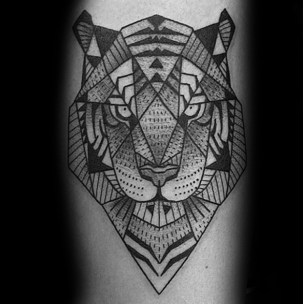 tatuaje tigre geometrico 06